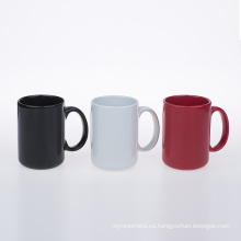 Nuevos productos Nice Ceramic Tipo de gres personalizado Taza personalizada de 15 oz Copas de sublimación para la venta a granel